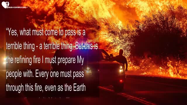 What must come to pass is terrible... But Restoration will come ❤️ Love Letter from Jesus