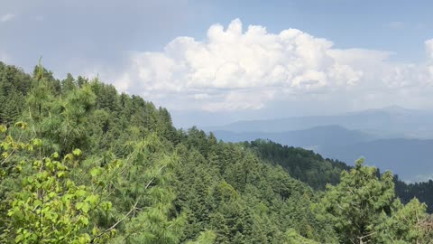 Beautiful View Nathia Gali Pakistan