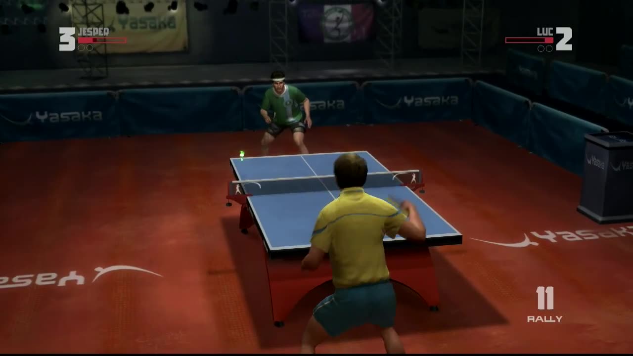 Rockstar Games Table Tennis Game2 Part1