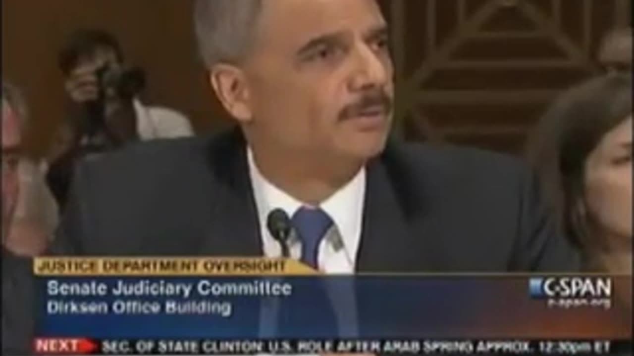 CORRUPT ERIC HOLDER IS OBAMA'S INSIDER RAT