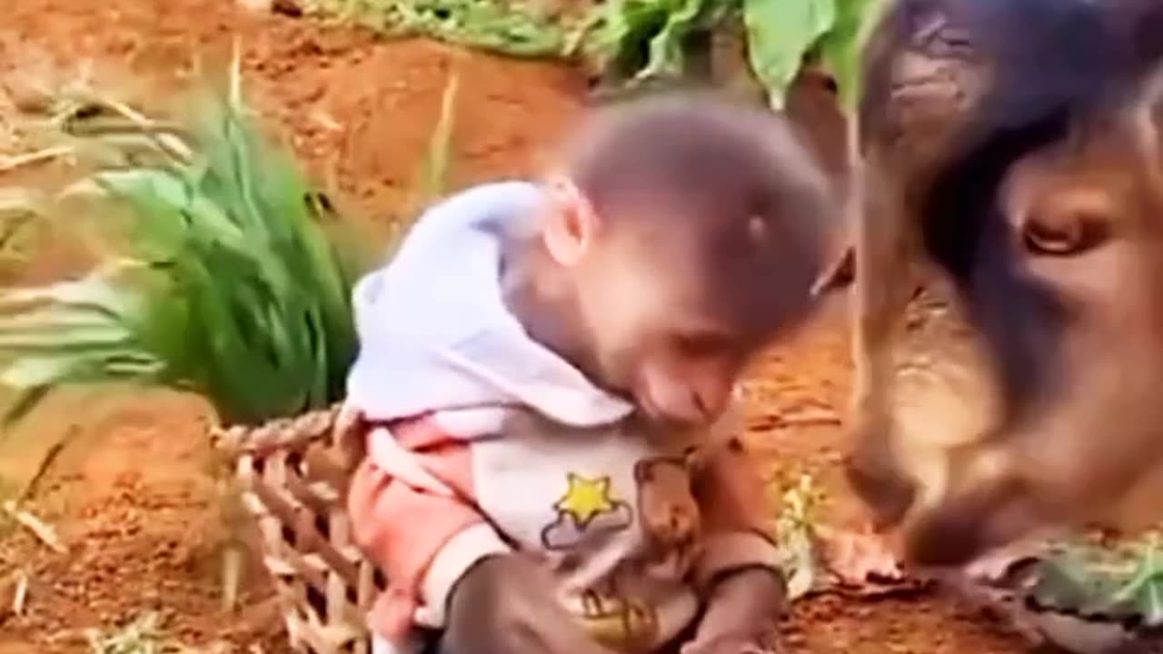 Cute Monkey ( Follow Me Watch Fun Video)