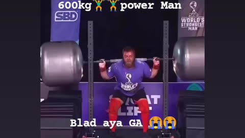 Respect power lifter 600Kg power💪💪💪💪 Man