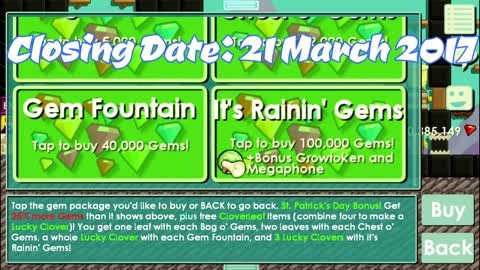 Growtopia _151 - 125,000 Gems + Growtoken Giveaways-HJFx6mUSlVA