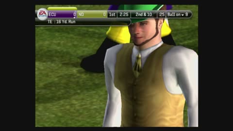 NCAA Football08 (Ps2) Pee Dee vs The Leprechaun Part1