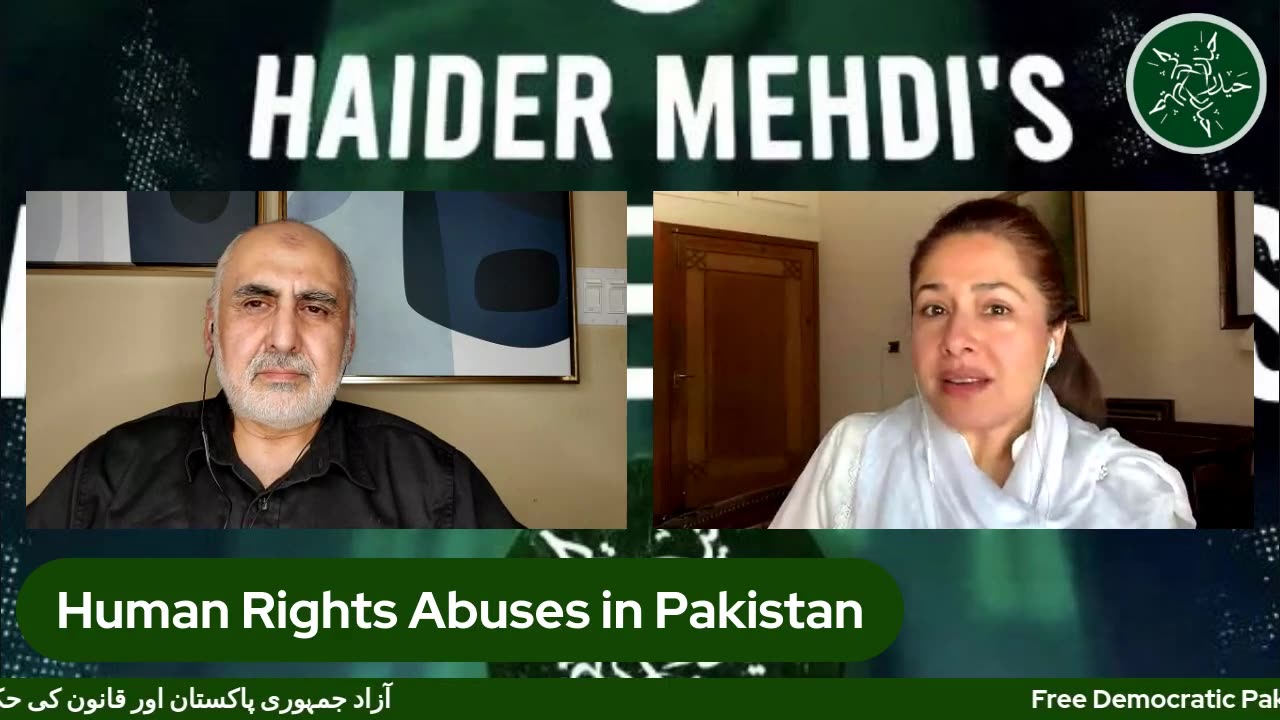 10 June. PTI leader and former MNA Shandana Gulzar on human rights abuses, Arshad Sharif, JKT Party.