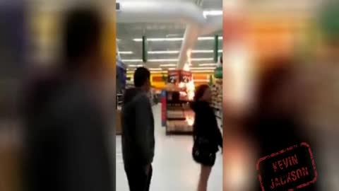 People At Walmart Walked By Fire