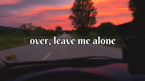 POV: evining drive 🚘 with enjoying sunset 🌅