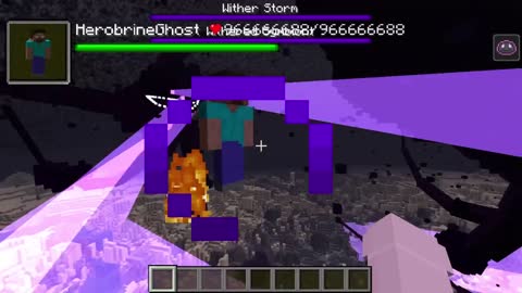 all Herobrine creepypasta mobs vs Wither Storm 7 STAGE in minecraft9