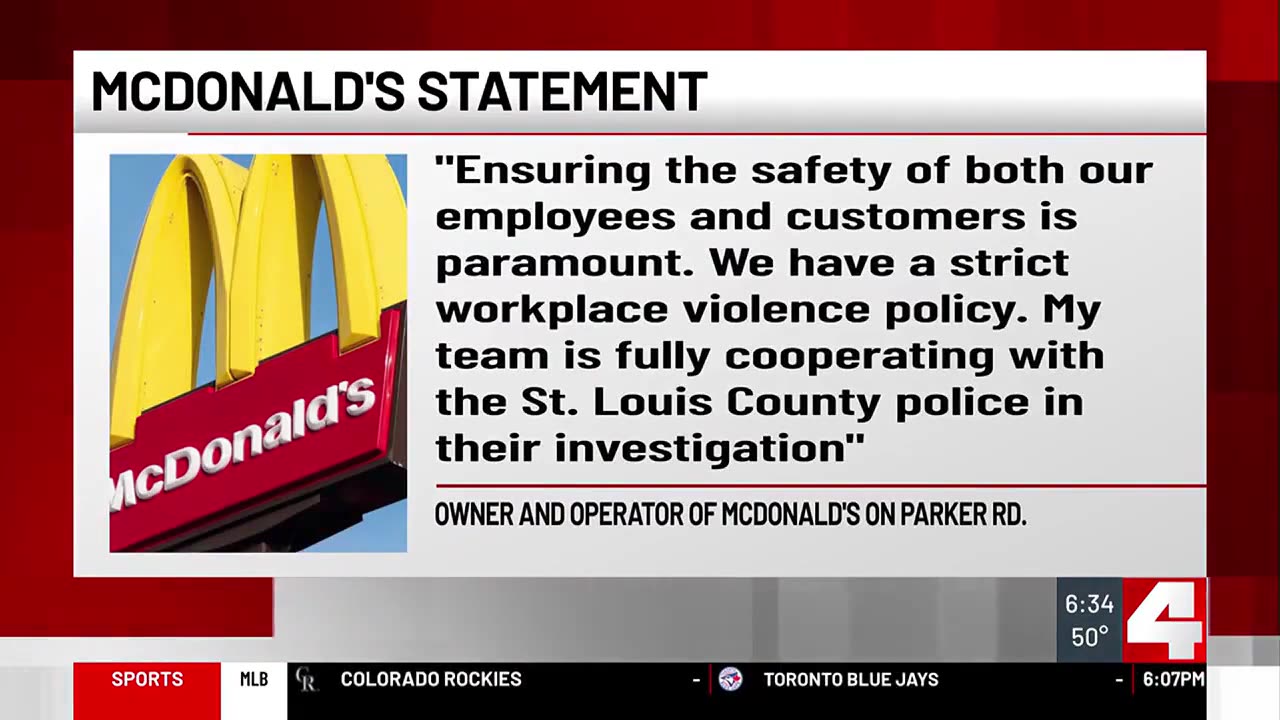 15 Year Old Female McDonalds Employee Left With A Fractured Skul