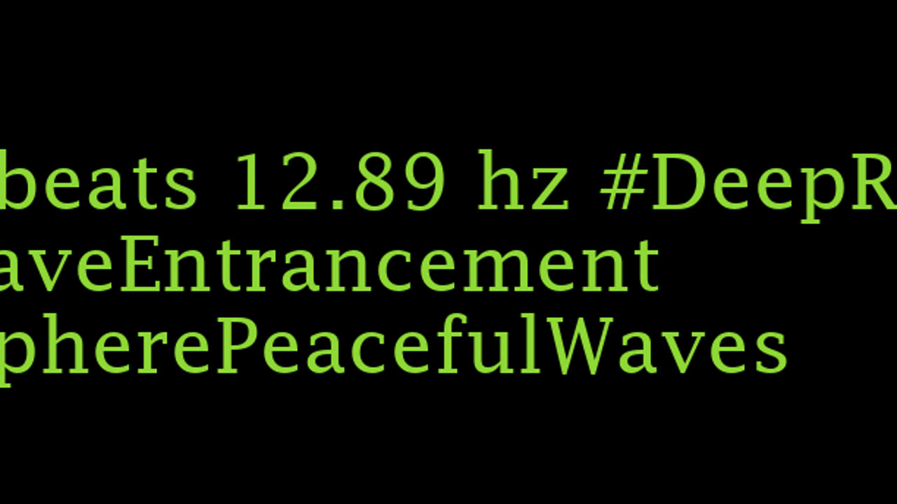 binaural_beats_12.89hz_MeditativeState BinauralMindRelax SilentMoments