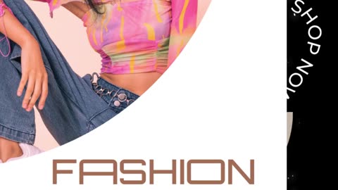 Instagram Fashion template easy steps to make