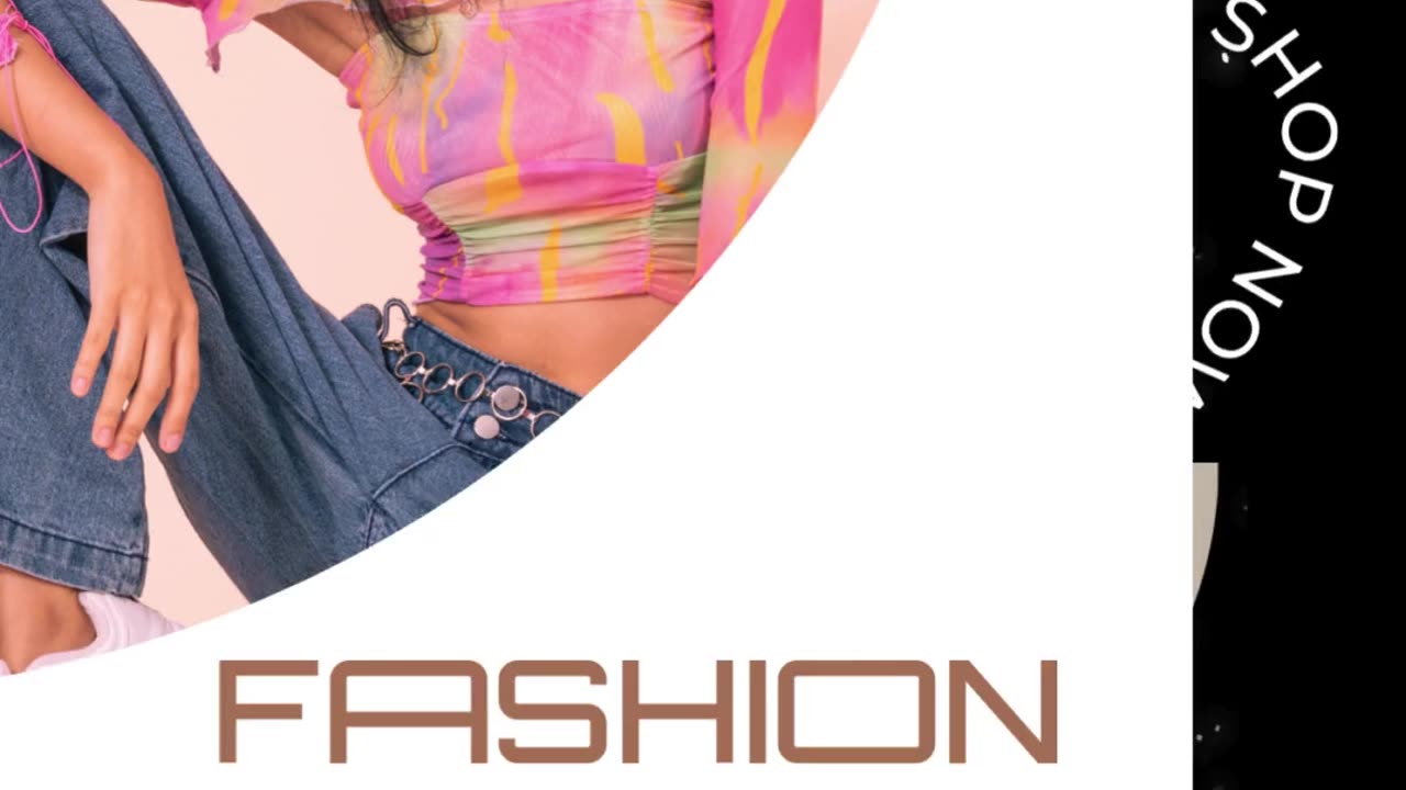 Instagram Fashion template easy steps to make