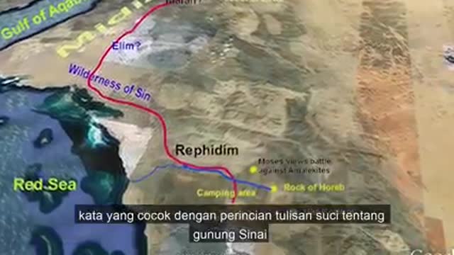 DI TEMUKANNYA GUNUNG SINAI YG ASLI