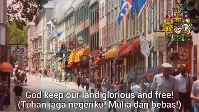 O Canada Canada's national anthem.