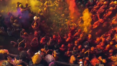 Holi vrindavan