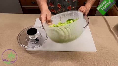 OXO Good Grips Large Salad Spinner - 6.22 Qt., White