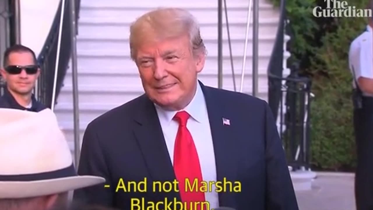 PRESIDENT TRUMP RESPONSE TO TAYLER SWIFT’S OPINION ON MARSHA BLACKBURN