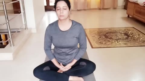 My Yoga & Meditation Routine|| Basic Yoga Asanas For Beginners
