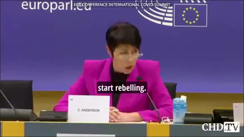 MEP Christine Anderson "Stop complying to TYRANNY"
