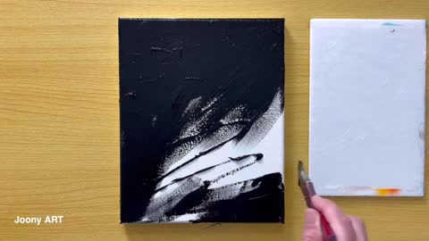 Cover The White Paper With Black Paint