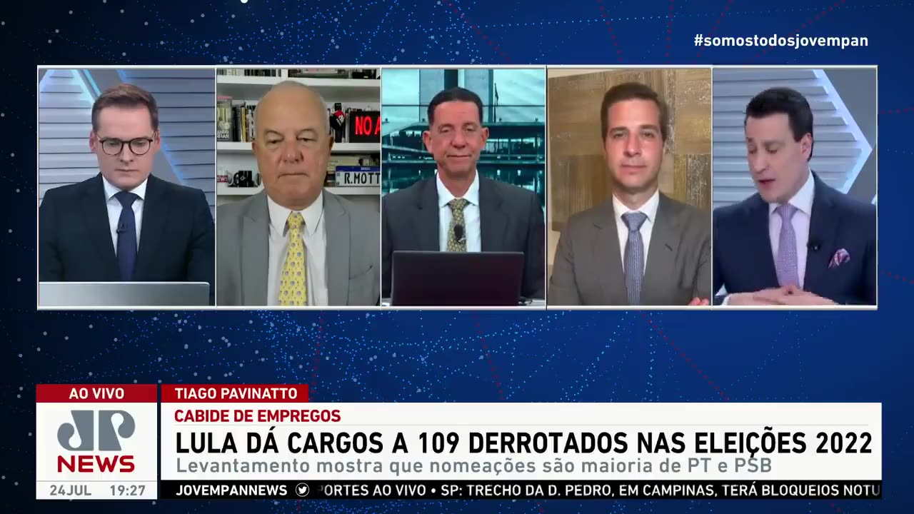Lula (PT) distribui cargos a 109 derrotados nas eleições de 2022