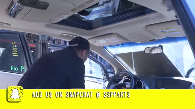 Sun Visor Replacement Removal - 2006 Subaru Tribeca