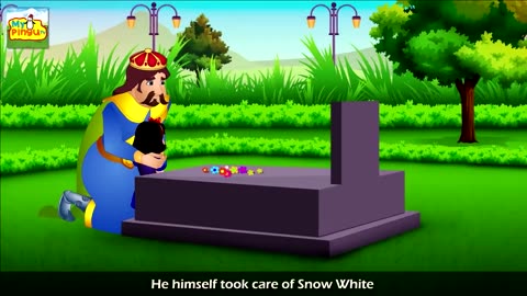 Snow Whites and the seven Dwarfs in english