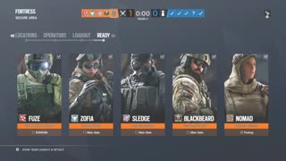 Rainbow six siege game play