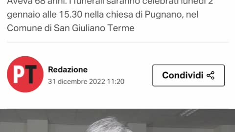 Alcuni malori dal 30/12/2022 al 02/01/2023