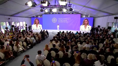 Ukrainian First Lady holds Kyiv summit on child safety