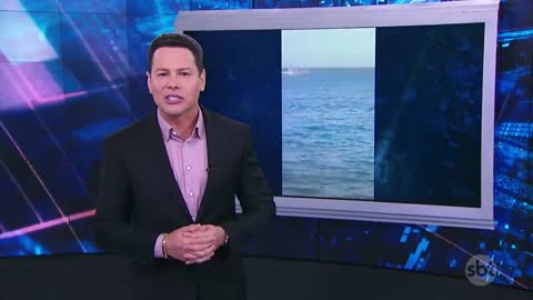 PM pula de helicóptero e persegue suspeito a nado em Fortaleza | Primeiro Impacto (07/11/22)