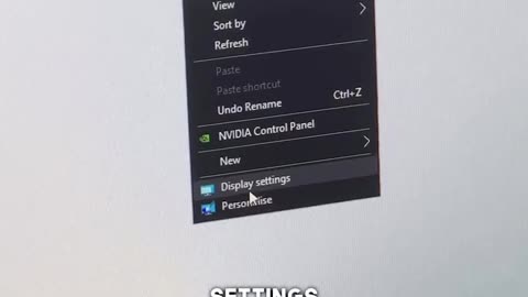 How to Change the Display Setting of Computer?