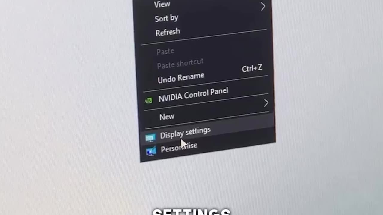 How to Change the Display Setting of Computer?