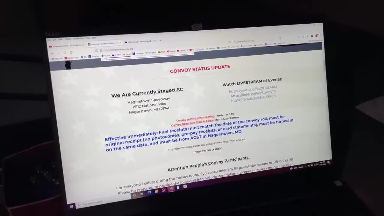 People's Convoy 3/30/22 I'm still here