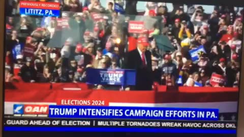 🦅 OAN Raleigh rally in NC Kamala vote is like shitting your pants and changing your shirt