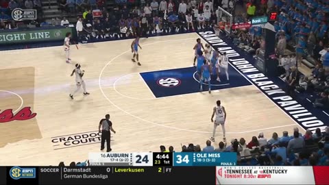 #16 Auburn vs Ole Miss Highlights