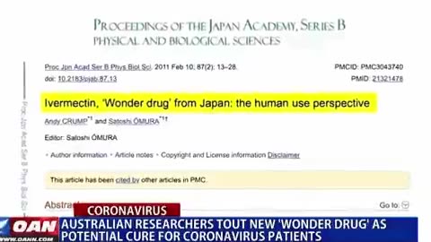 Australian researchers tout ivermectin as potential cure for covid