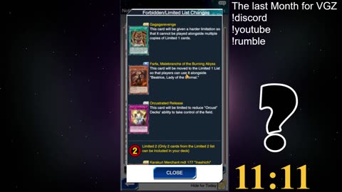 Duel Links Banlist June 15, 2023 reaction