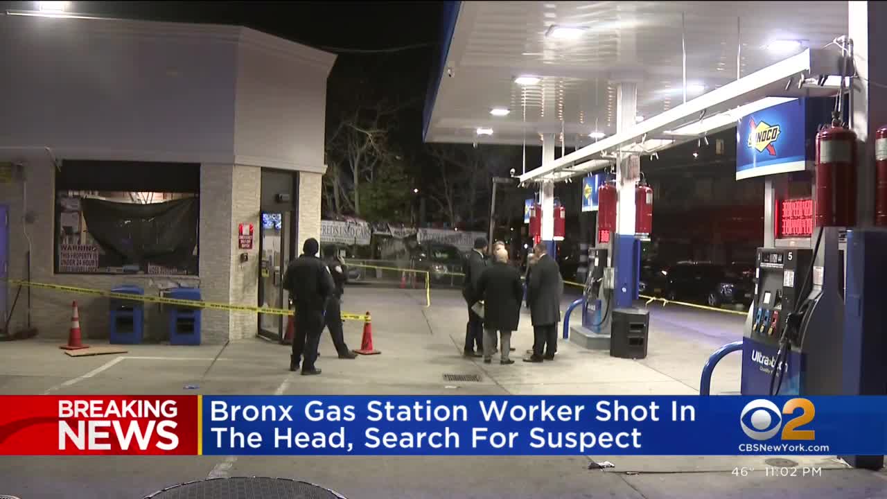 Bronx gas station worker shot in head while working