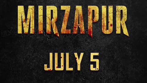 Mirzapur is back on AMAZON PRIME