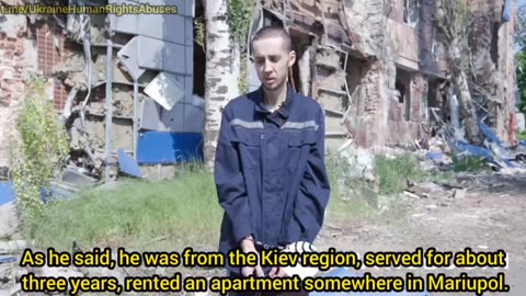 Confession of a Azov bloke