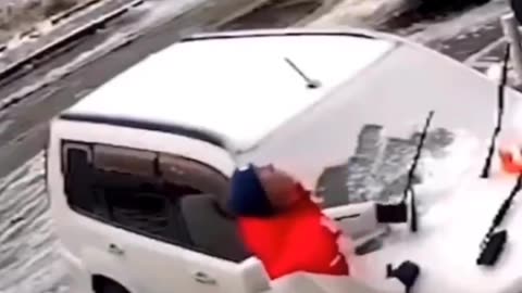 Sky is falling or his wife is pissed