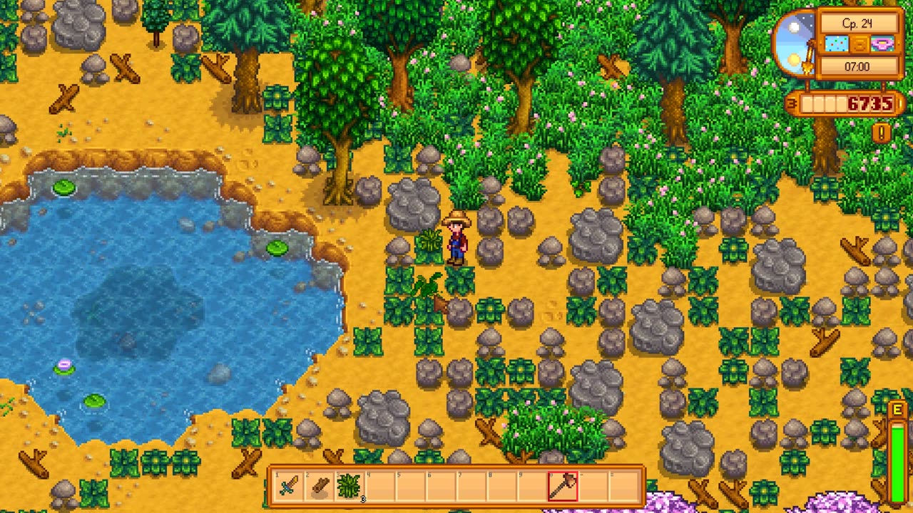 Stardew Valley I День 24 I Весна I 1 Год