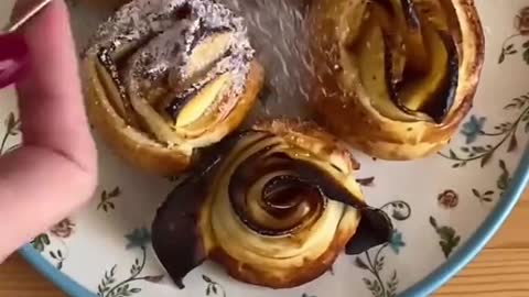 Apple roses 🍎🍏