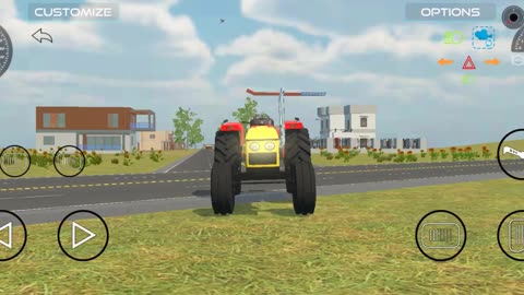 Indian tractor game with stunt mode of madness and script