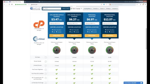 Glowhost - cheapest unlimited web hosting and how to setup domain & website full explain #1