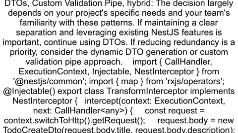How to use Prisma with ValidationPipe in NestJS