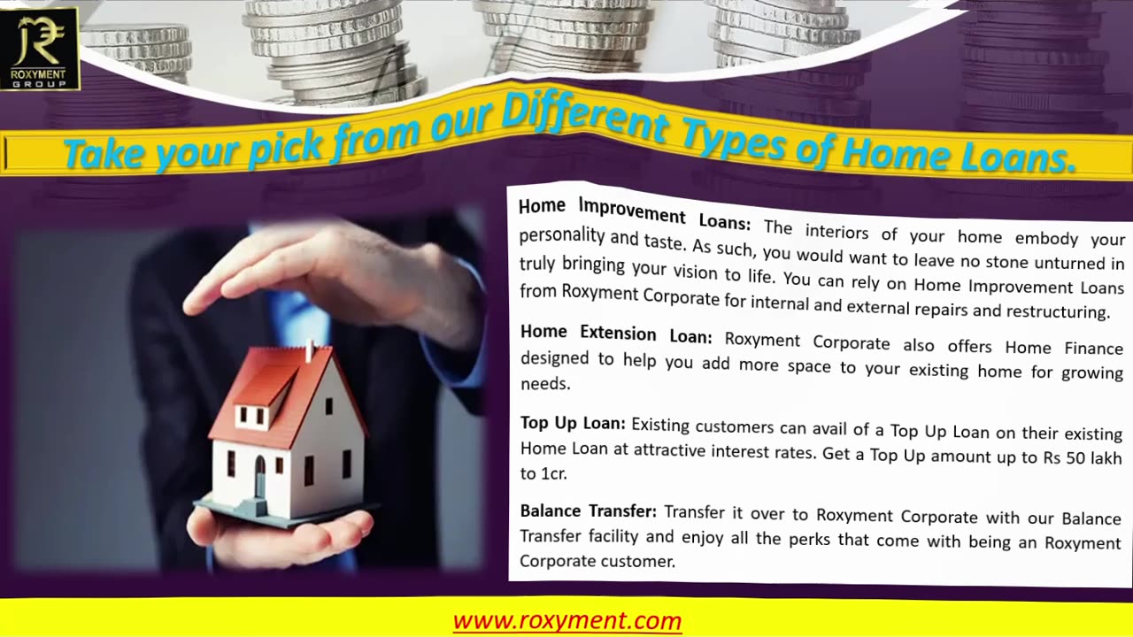 Apply Housing Loan Online in India - Roxyment Home Loans