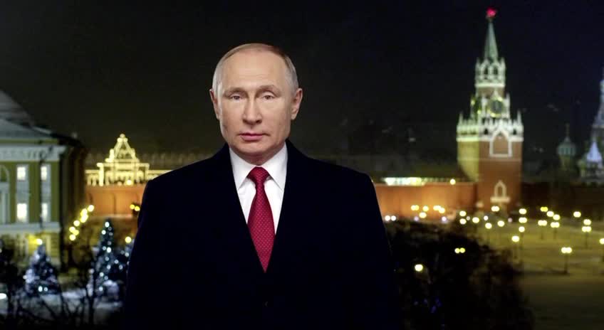 Novogodišnja čestitka Vladimira Vladimiroviča Putina 2023