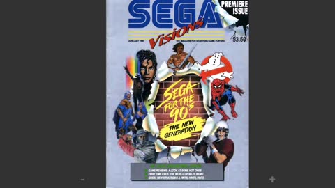 Episode 1: Sega Visions magazine issue 1